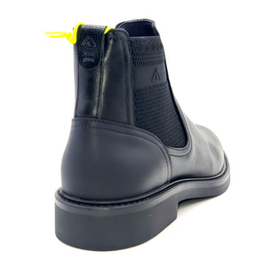 AMBITIUS PINKA Chelsea Boot pelle nero L41