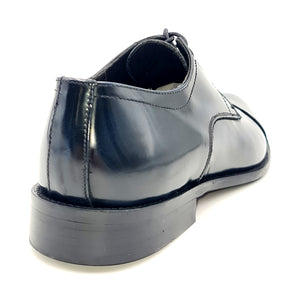 EXTON Scarpa Derby Uomo Abrasivato Blu S20