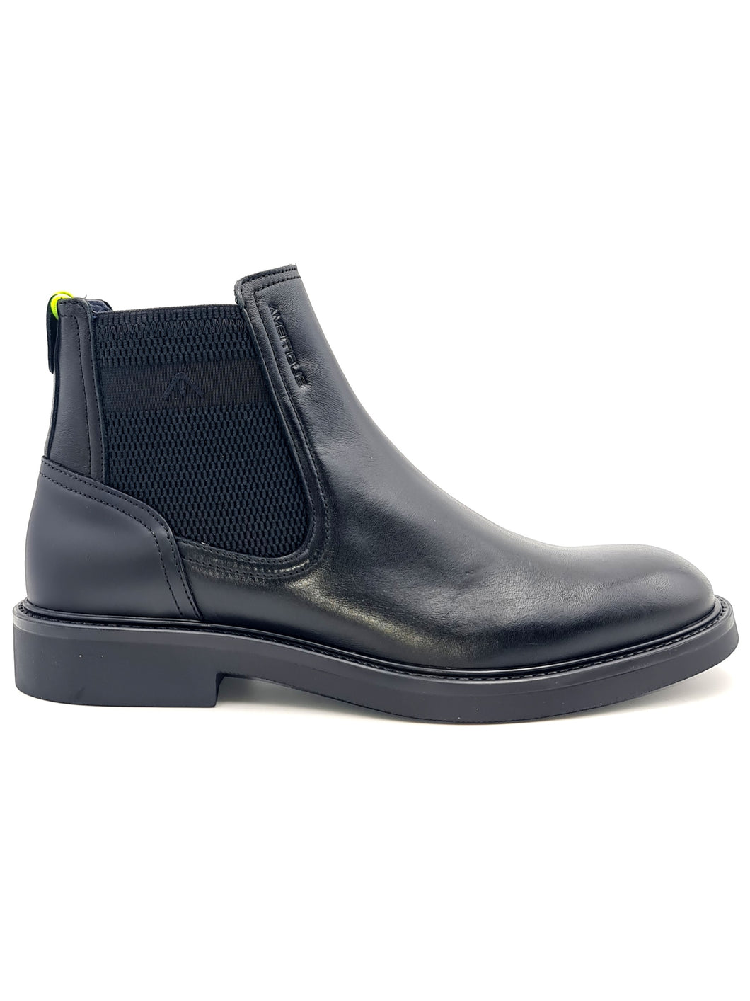 AMBITIUS PINKA Chelsea Boot pelle nero L41