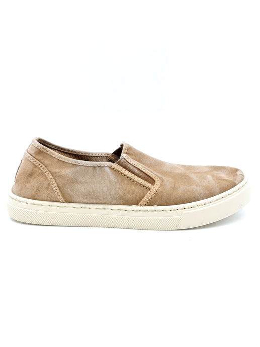 CIENTA Slip on in tessuto lavato used beige T11