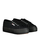 Carica l&#39;immagine nel visualizzatore di Gallery, SUPERGA platform total black B